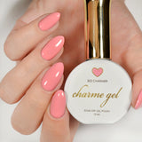 Charme Gel Polish / 303 Charmer Coral Pink Nail Color