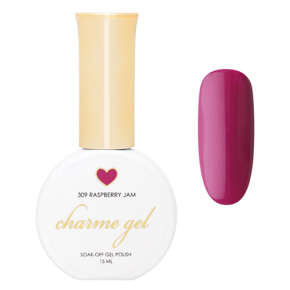 Charme Gel / 309 Raspberry Jam Charme Gel Polish / 309 Raspberry Jam