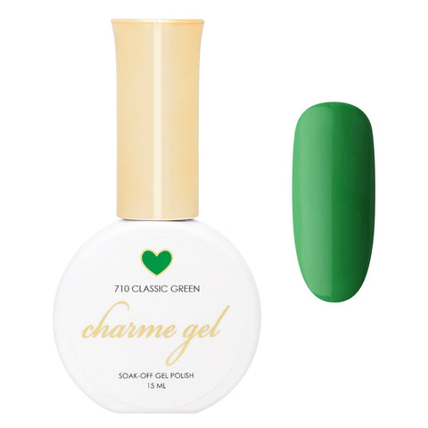 Charme Gel / 710 Classic Christmas Green Polish Color Pantone