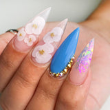 Charme Gel Polish / 804 Hey Sailor Blue Nails