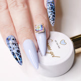 Charme Gel Polish / 807 Tea Time Pastel Blue Nails