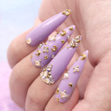 Charme Gel Polish / 901 Enchanted Pastel Purple Nails Lavender