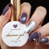 Charme Gel Polish / 905 Smokey Eyes Dark Purple