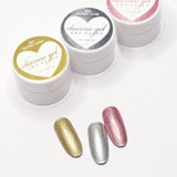 Charme Gel Art Paint / G01 Glittery Gold Potted Polish Fine Art