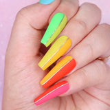 Charme Gel Polish / Glow in the Dark D01 Lollapalooza Hot Pink Party Neon Summer Nail Polish