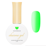 Charme Gel Polish / Glow in the Dark D05 Splendour Highlighter Neon Green Party Nail Polish