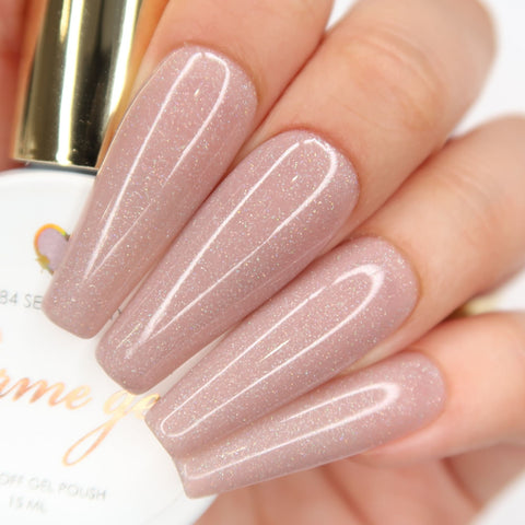 Charme Gel / Holographic H84 Serendipity Beige Nail Polish