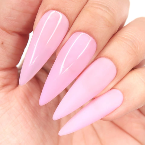 Charme Gel / Jelly J03 Garden Rose Pastel Sheer Pink Nail