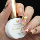 Charme Gel / Jelly J07 Coffeehouse Muted Dark Beige Manicure