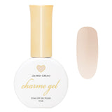 Charme Gel / Jelly J26 Irish Cream Light Beige Sheer Nail Polish