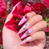 Charme Gel Shimmer S03 Rosewater Pastel Pink Jelly Polish