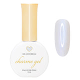Charme Gel / Pearl Shimmer S25 Moonbeam Blue Iridescent Nail Polish Color Fall Winter 2022