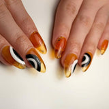 Charme Gel / Tinted Glass T05 Peach Bellini Retro Mod Nails