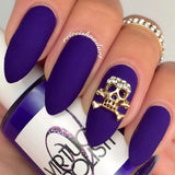 Skull & Crossbones / Gold 3D Nail Art Charm Jewelry