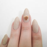 Nail Art Decoration - Diamond / Small / Gold