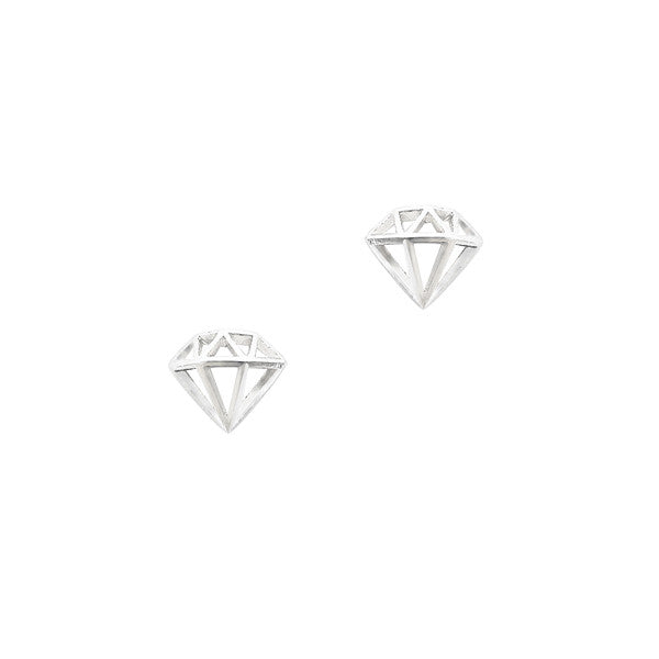 Diamond / Small / Silver Nail Art Decoration - Diamond / Small / Silver