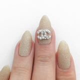 Nail Art Decoration - Coco Charme / Silver