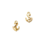 Nail Art Decoration - Anchor / Gold