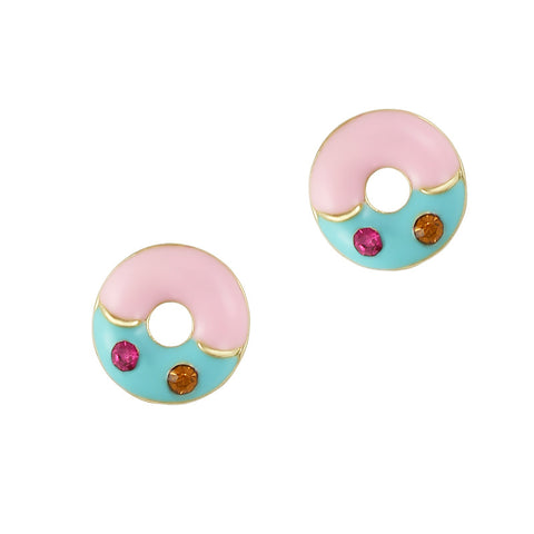 Nail Art Charm Sweet Donut Rhinestone Crystal Jewelry