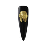 Egyptian Pharaoh GoldNail Art Supply Charm Jewelry 3D Decor