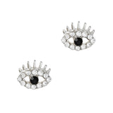 The Eye SilverNail Art Supply Charm Jewelry 3D Decor