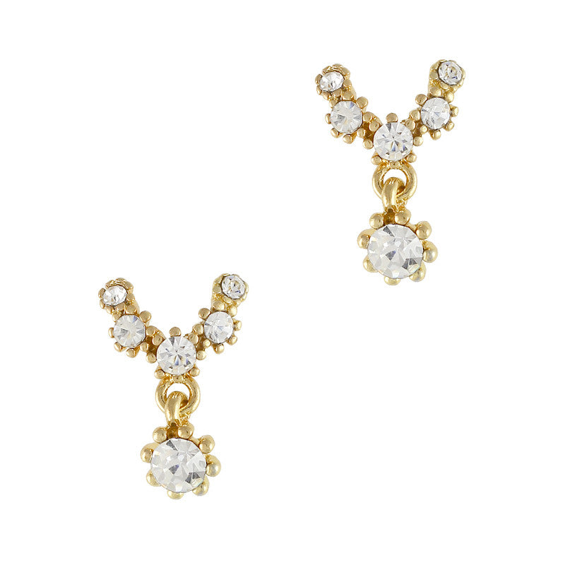 Diamond Necklace / Gold Diamond Necklace 3D Nail DŽcor Supply