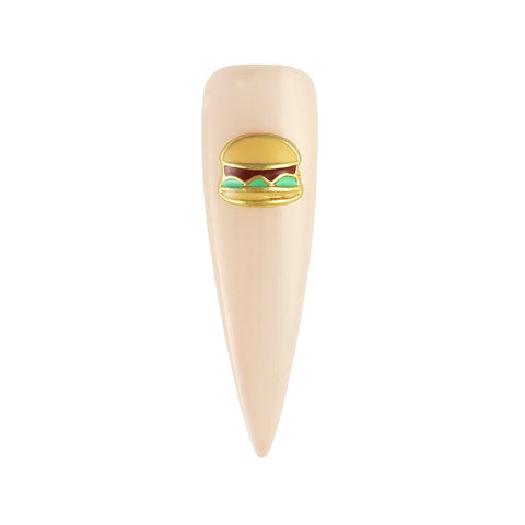 Hamburger Japanese Nail Charm Style