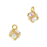 Crystal Ball Dangle AB Crystal Cute Nail Decor