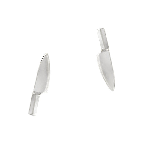 Emoji Knife Silver Nail Art Charm Jewelry