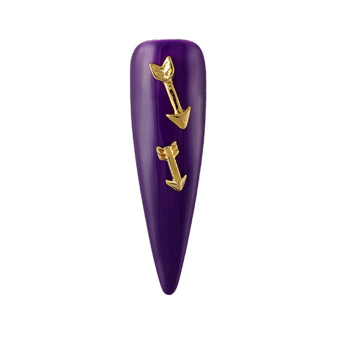 Golden Arrows Cute Nail Charm 3D