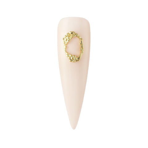 Orante Enchanted Frame Gold 3D Nail Art