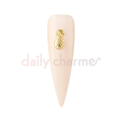 Nail Art Charm Jewelry Decor Summer Pineapple / Gold