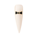 Classy Black Bow Tie Nail Charm 3D Decor