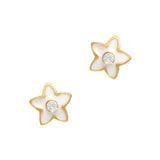 White Holiday Wildflower Daisy Holly Nail Decors