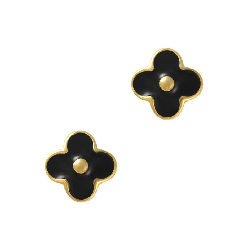 Wildflower No.2 / Black Marc Daisy Black Flower Cute Nail Charm