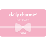 Daily Charme Gift Card $10 $25 $50 $100 Value - Nail Art Supply Charms Jewelry
