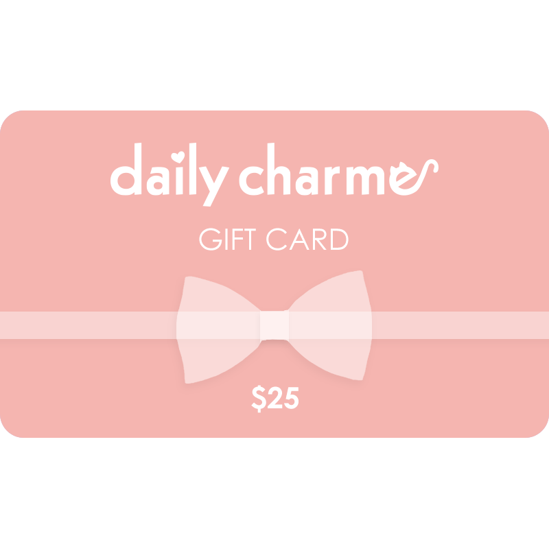 Daily Charme Gift Card $25 Value - Nail Art Supply Charms Jewelry