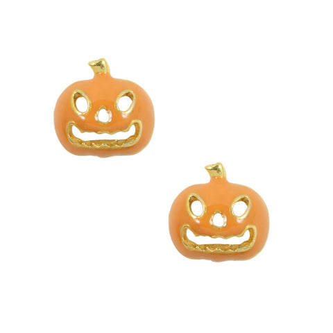 Daily Charm Halloween Nail Charms Nail Jewelry Decoration Jack O' Lantern / Gold