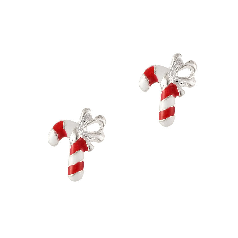 Candy Cane Nail Charm 3D Art Jewelry Christmas Holiday Candy Cane