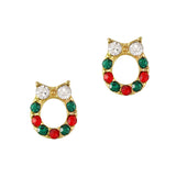 Nail Art Decoration - Holiday Wreath