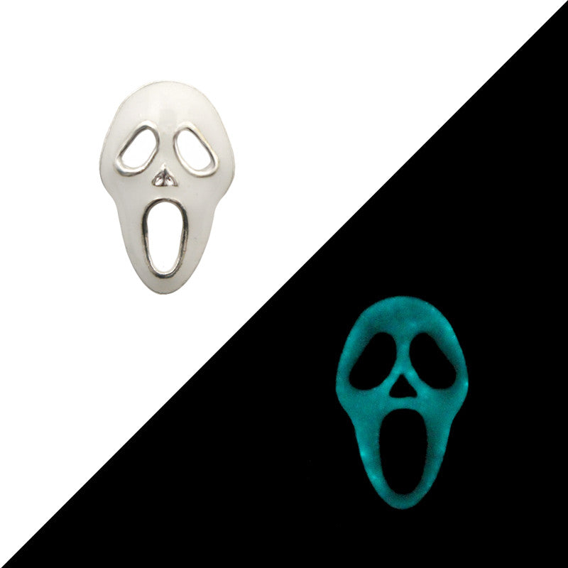 Scream / Glow in the Dark Daily Charm Halloween Nail Charms Nail Jewelry Decoration Scream / Glows in Dark