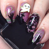 Daily Charm Halloween Nail Charms Nail Jewelry Decoration Ghost / Gold