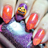 Daily Charm Halloween Pumpkin Nail Charms Nail Jewelry Decoration Jack O' Lantern / Gold