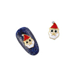 Christmas Nail Art Charm Santa Claus Rhinestone Crystal Jewelry