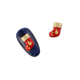 Christmas Nail Art Charm Christmas Stockings Rhinestone Crystal Jewelry