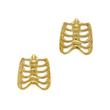 Rib Cage Halloween Nail Art Charm Jewelry 3D