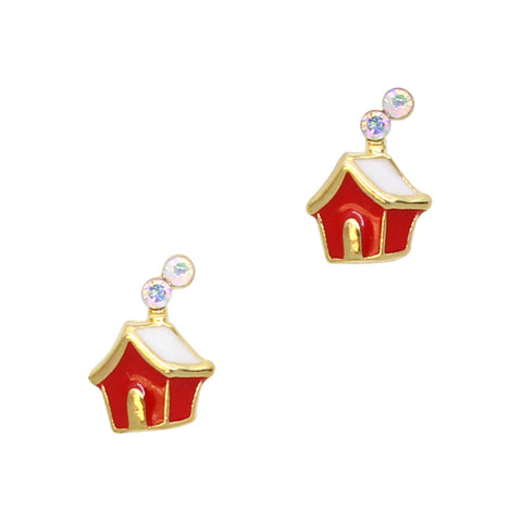 Santa's House Holiday Nail Art Charms 3D Decor