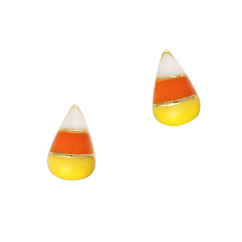 Halloween Nail Art Candy Corn Charms Jewelry Design