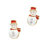Cute Snowman Christmas Holiday Nail Art Charm