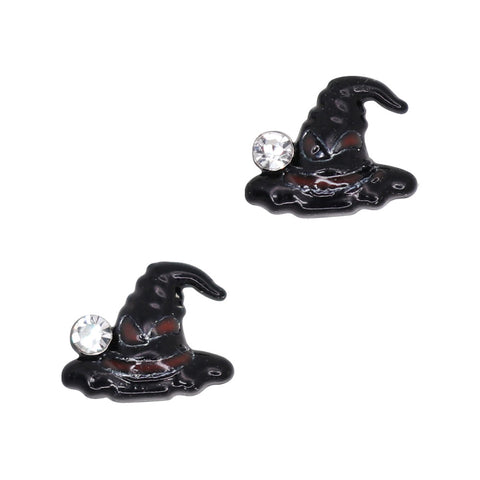 Spooky Hat Halloween Nail Charms Decor Art Supply